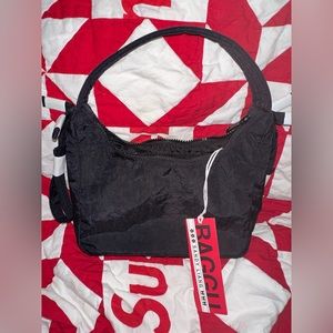 Brand New Black BAGGU X Sandy Liang mini bow bag